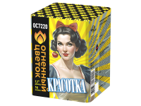 Красотка Батарея салютов купить в Покрове | pokrov.salutsklad.ru