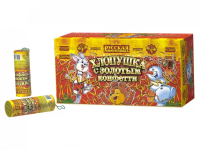 Хлопушка с золотым конфетти Хлопушки купить в Покрове | pokrov.salutsklad.ru