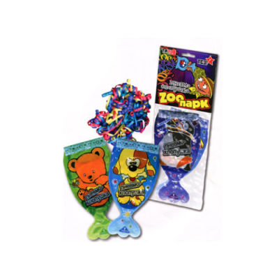 Зоопарк ТСЗ Надувная хлопушка купить в Покрове | pokrov.salutsklad.ru