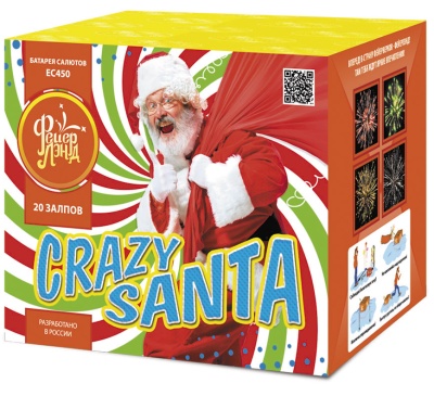 CRAZY SANTA Фейерверк купить в Покрове | pokrov.salutsklad.ru