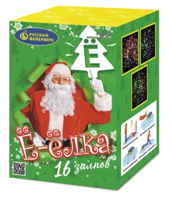 Ё-Ёлка Батарея салютов купить в Покрове | pokrov.salutsklad.ru