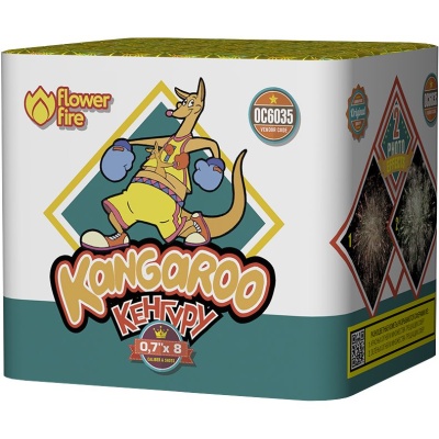 Кенгуру Батарея салютов купить в Покрове | pokrov.salutsklad.ru