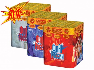 Флаг России Дневной фейерверк купить в Покрове | pokrov.salutsklad.ru