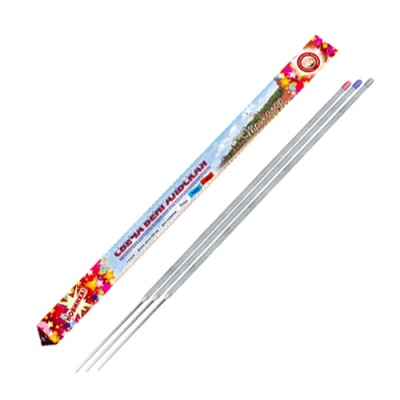 Триколор 400 мм. Бенгальские огни цветные купить в Покрове | pokrov.salutsklad.ru