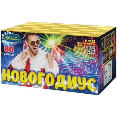 Новогодиус Фейерверк купить в Покрове | pokrov.salutsklad.ru