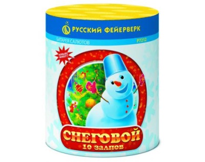 Снеговой Батарея салютов купить в Покрове | pokrov.salutsklad.ru